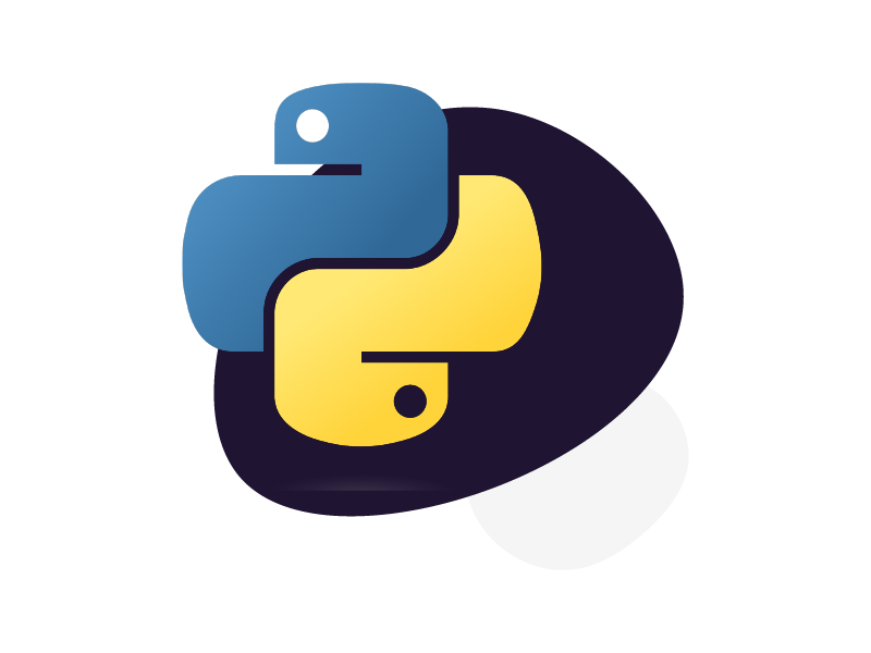 Rockborne's primary Python training course logo.